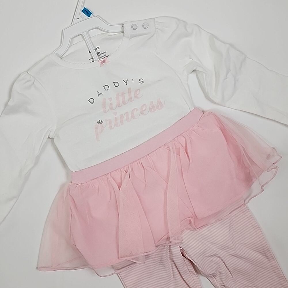 NWT 24M Daddy's Little Princess Tulle Outfit